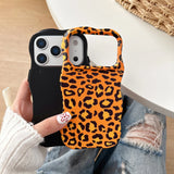 Luxury 2 in 1 Gradient Leopard Print Shockproof Protective Case for iPhone