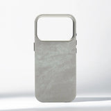 Luxury Shockproof Magnetic Fiber Leather Case For iPhone