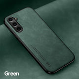 Luxury Leather Skin Feeling Magnetic Case For Samsung