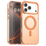 Candy Matte Transparent Magnetic Case For iPhone