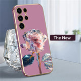 Rose Flower Plants Case For Samsung Galaxy