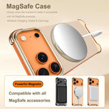 Luxury Leather Ultra Thin Frameless Magnetic Case For iPhone