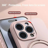 Liquid Magnetic Holder Phone Case For iPhone