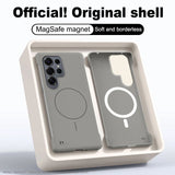 Frameless Solid Color Magnetic Case For Samsung