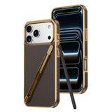 High Stylish Suitable With Pen Slot Case for iPhone