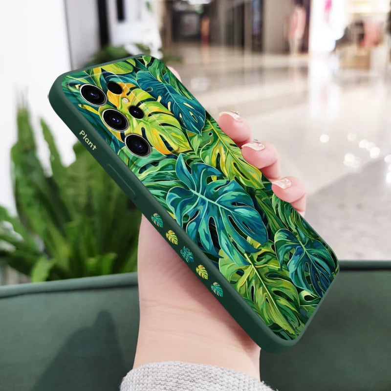Monstera Deliciosa Case For Samsung Galaxy