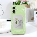 Silicone Aquarius Flower Case For iPhone