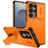 Magnetic Armor Lens Protect Camera Case for Samsung