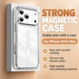Luxury Clear Magnetic Case For iPhone