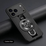 Matte Fiber Magnetic Case For iPhone