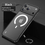 Ultra Thin Frameless Magnetic Soft Case For iPhone