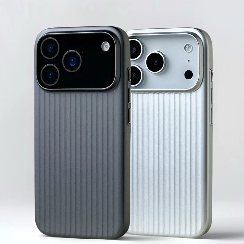 Electroplated 3D Stripes Magnetic Case for iPhone