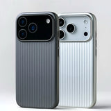 Electroplated 3D Stripes Magnetic Case for iPhone