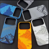 Luxury Ultra Thin Carbon Fiber Magnetic Case for iPhone