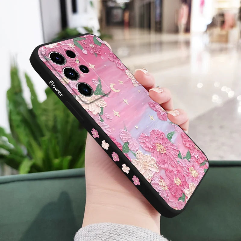 Flower Beach Case For Samsung Galaxy