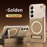 Borderless Canvas Magnetic Ring Case for Samsung Galaxy