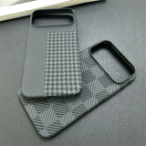 Carbon Fiber Pattern Chessboard Style Case for iPhone