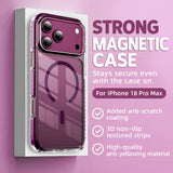 Luxury Clear Magnetic Case For iPhone