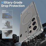 Magnetic Slim Military-Grade Case For Samsung Galaxy