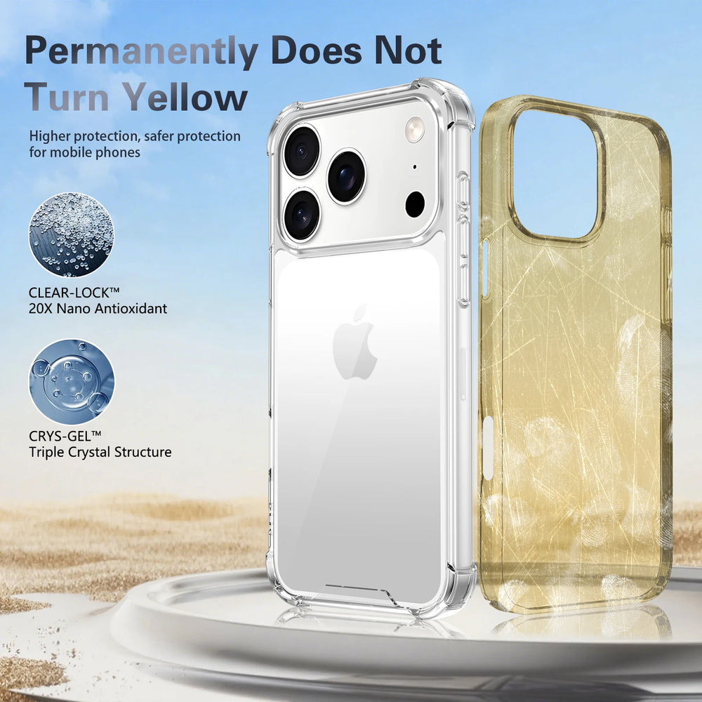 High Transparent Anti-Shock Case for iPhone