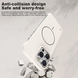 Frameless Solid Color Magnetic Case For iPhone