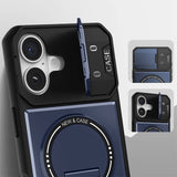 Flip Full Lens Protection Fold Stand Magnetic Case For iPhone