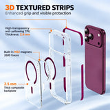 Luxury Clear Magnetic Case For iPhone