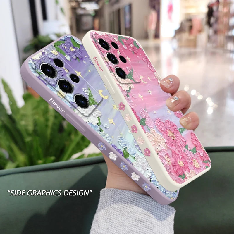 Flower Beach Case For Samsung Galaxy