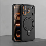 Liquid Magnetic Holder Phone Case For iPhone