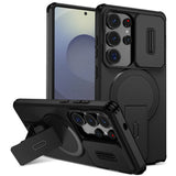 Magnetic Armor Lens Protect Camera Case for Samsung
