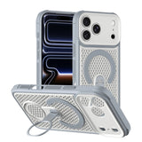 360° Rotating Stand Heat Dissipation Magnetic Case For iPhone