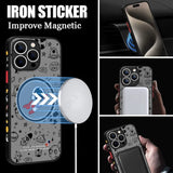 Magnetic Space Astronaut Case For iPhone