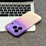 Ultra Slim Gradient Color Magnetic Case for iPhone