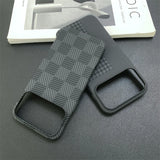 Carbon Fiber Pattern Chessboard Style Case for iPhone