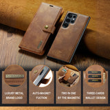 Magnetic Flip Leather Wallet Case For Samsung