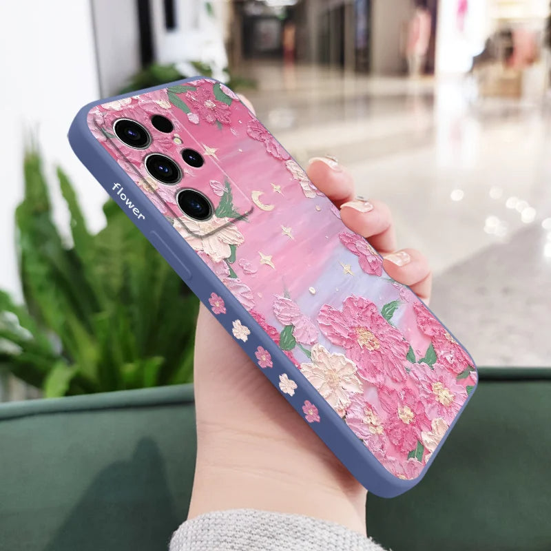Flower Beach Case For Samsung Galaxy
