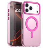 Candy Matte Transparent Magnetic Case For iPhone