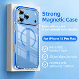 Luxury Clear Magnetic Case For iPhone