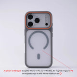 Matte Translucent Magnetic Case For iPhone