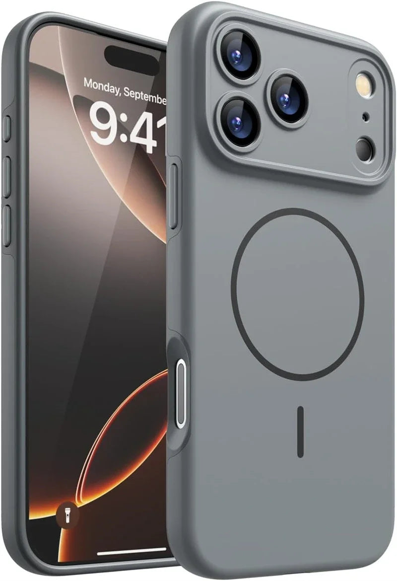 Original Silicone Magnetic Phone Case for iPhone