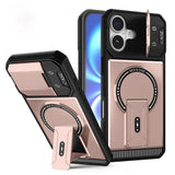 Flip Full Lens Protection Fold Stand Magnetic Case For iPhone