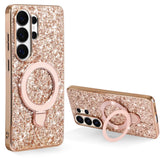 Starry Glitter Sequin Folding Stand Case For Samsung