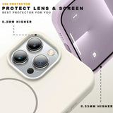 Long Crossbody Strap Magnetic Liquid Silicone Case For iPhone