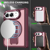 Folding Holder Stand Magnetic Phone Case For iPhone Duo