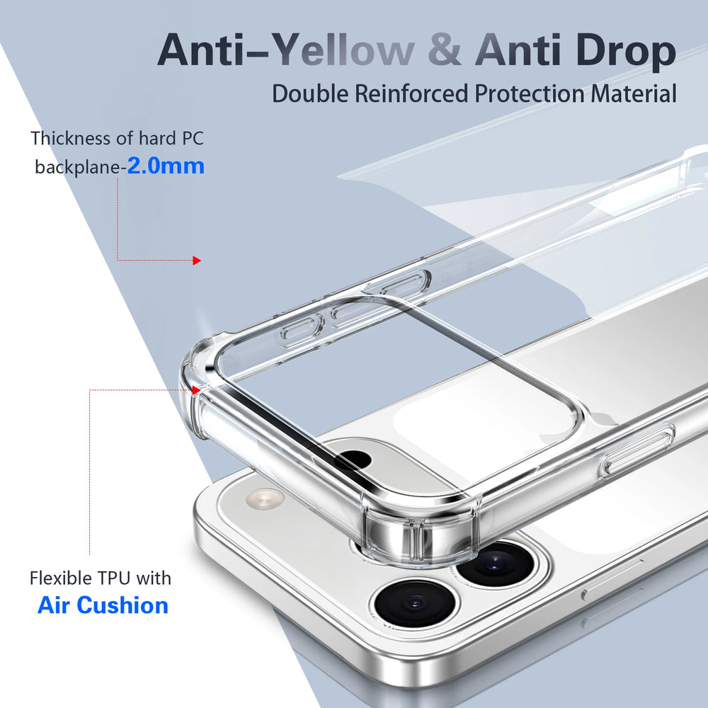 High Transparent Anti-Shock Case for iPhone