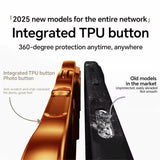 Plating Clear Wave Magnetic Case for iPhone