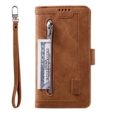 Luxury Leather Glitter Powder Wallet Case for iPhone