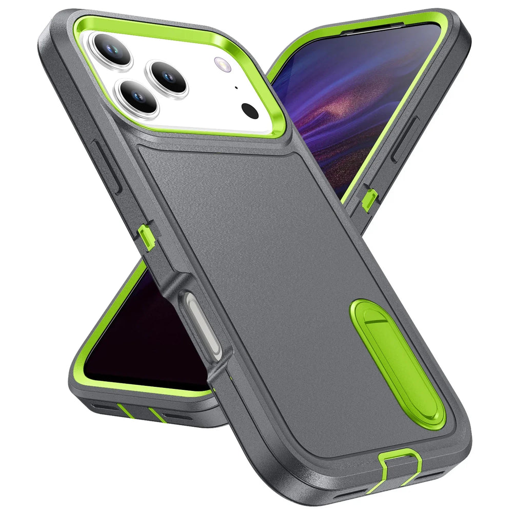 3IN1 Hybrid Military Anti-Shock Case for iPhone