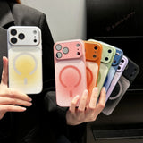 New Colorful Magnetic Phone Case For iPhone