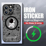 Magnetic Space Astronaut Case For iPhone